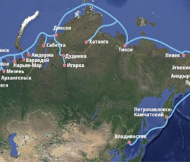 Правительство РФ: на Северном морском пути появятся новые порты