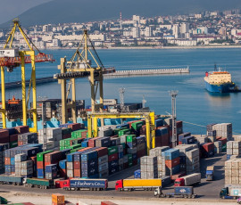 Контейнерооборот всех морских портов России вырос на 11,4%